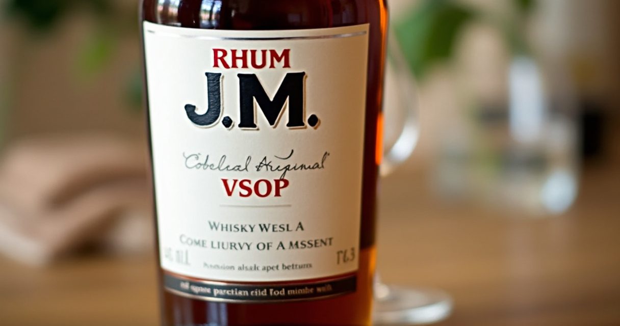 Overproof-Rum und Rhum Agricole im Glas