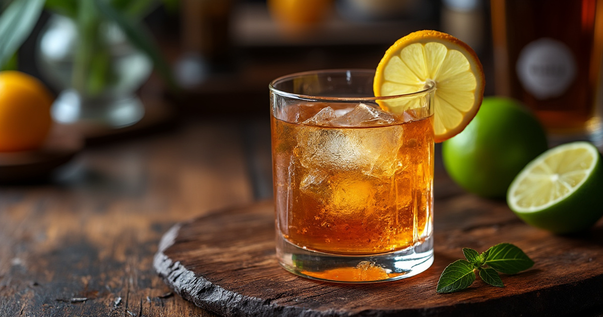Verschiedene Rum-Gläser mit verschiedenen Rum-Sorten