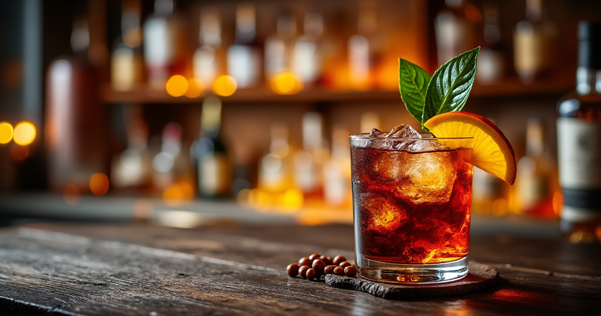 Rum Cocktails mit verschiedenen Rum-Sorten