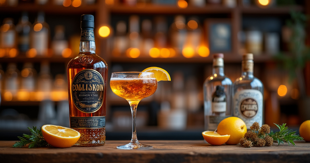 Elegante Rum Flasche als Frauengeschenk